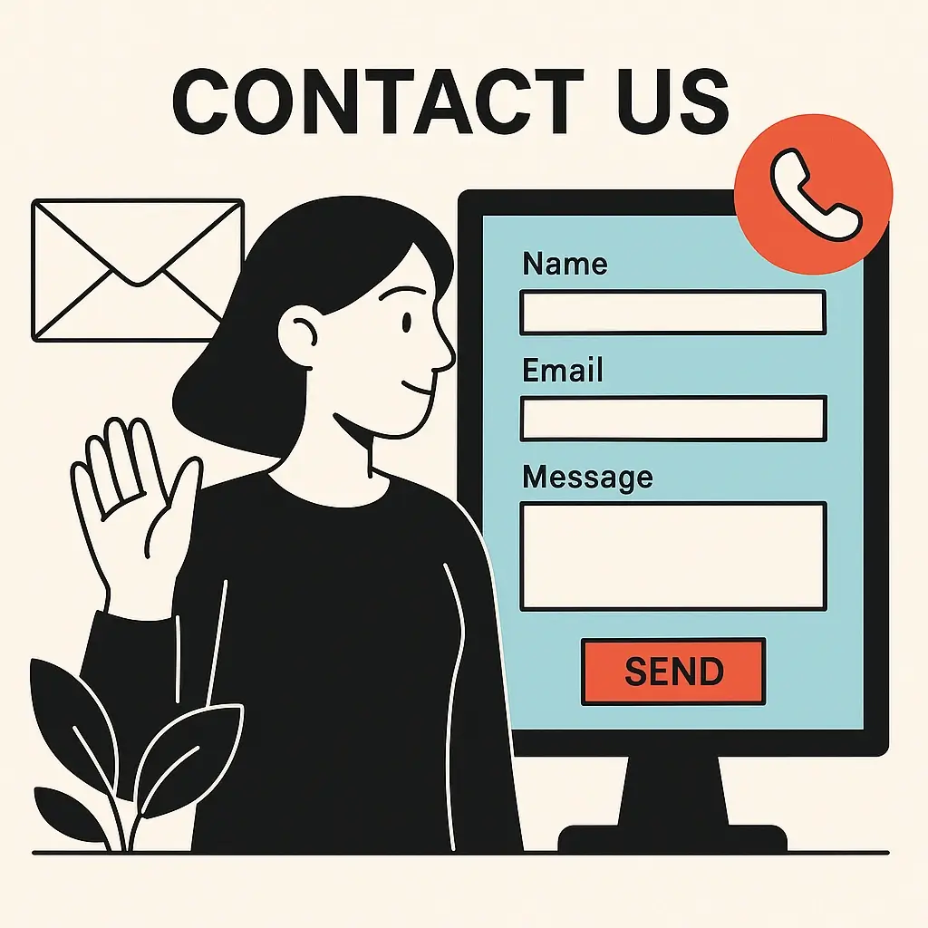 Contact illustration